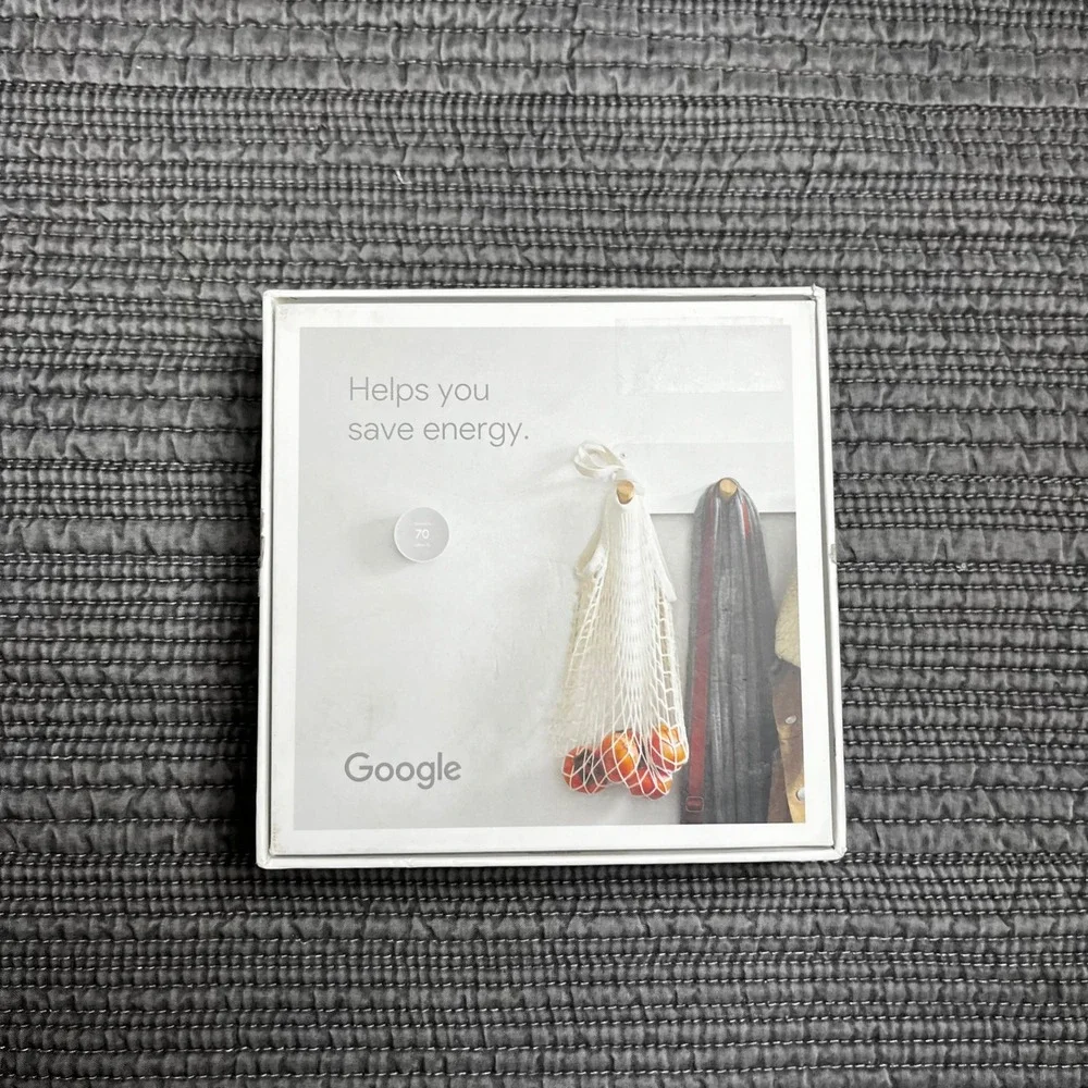 Google Nest Thermostat Smart WiFi Programmable Sand‎ G4CVZ No Bracket/Cover